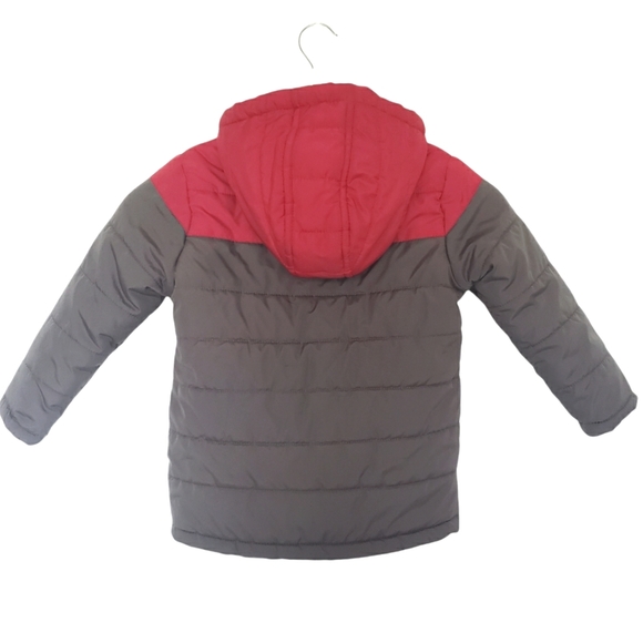 Gymboree Boys Puffer Jacket Size XS Kids Hooded - Picture 2 of 8